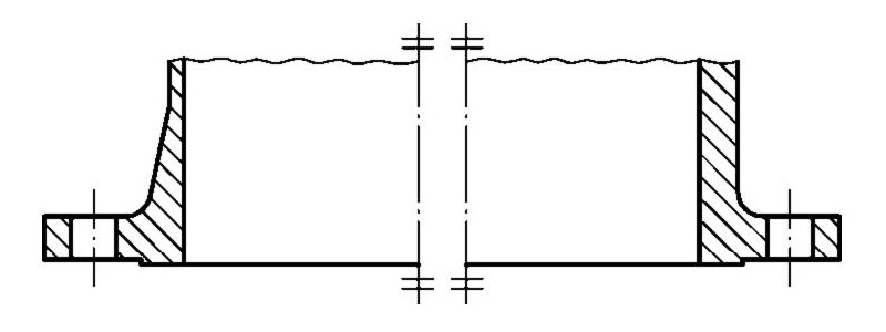 Flangia EN1092-1 TYPE 21