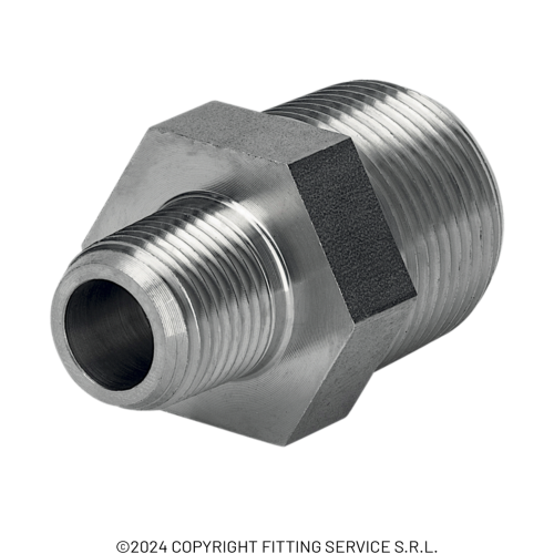 Nipplo ridotto esagonale serie 3000 NPT Nipplo ridotto esagonale serie 3000 NPT