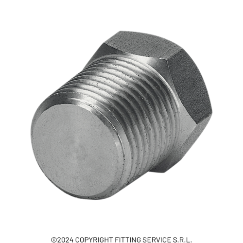 Tappo maschio esagonale serie 3000 NPT Tappo maschio esagonale serie 3000 NPT