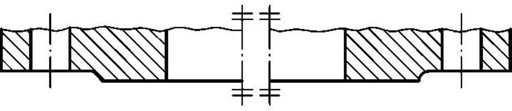 Flangia EN1092-1 TYPE B