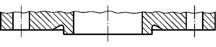 Flangia EN1092-1 TYPE H