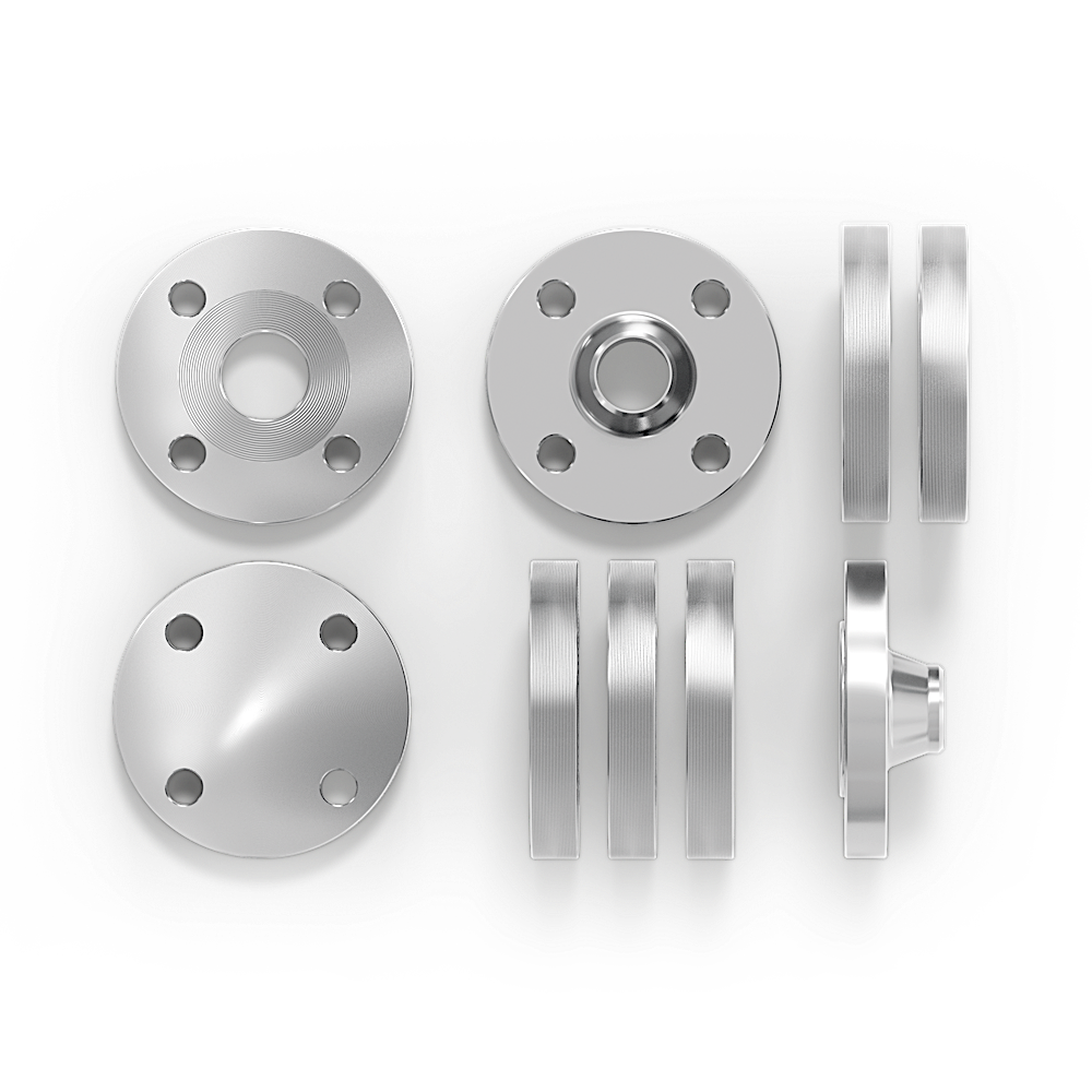 Welding flanges EN 1092-1 with PN 6,10,16,40 dimensions